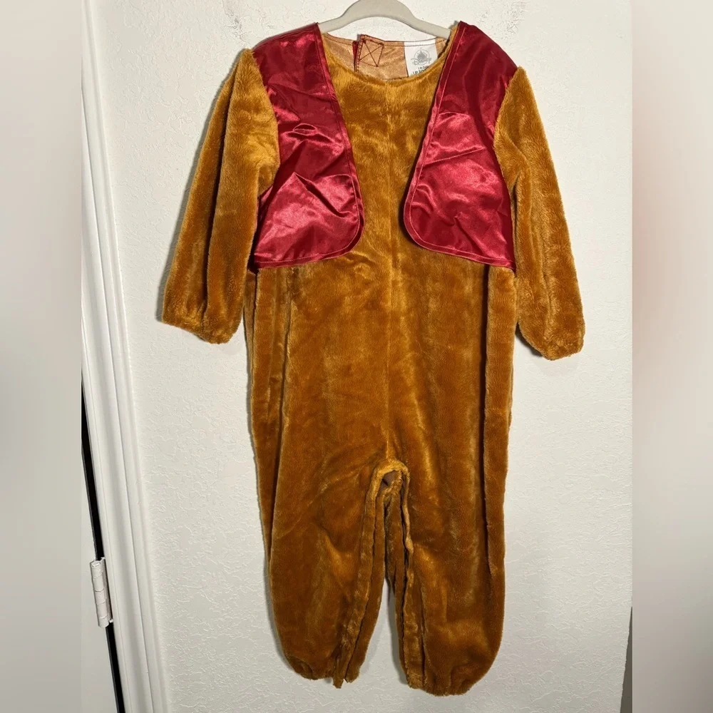 Disney Abu Costume Unisex 18-24 Months Toddler Aladdin Halloween Monkey Bodysuit - Picture 1 of 7